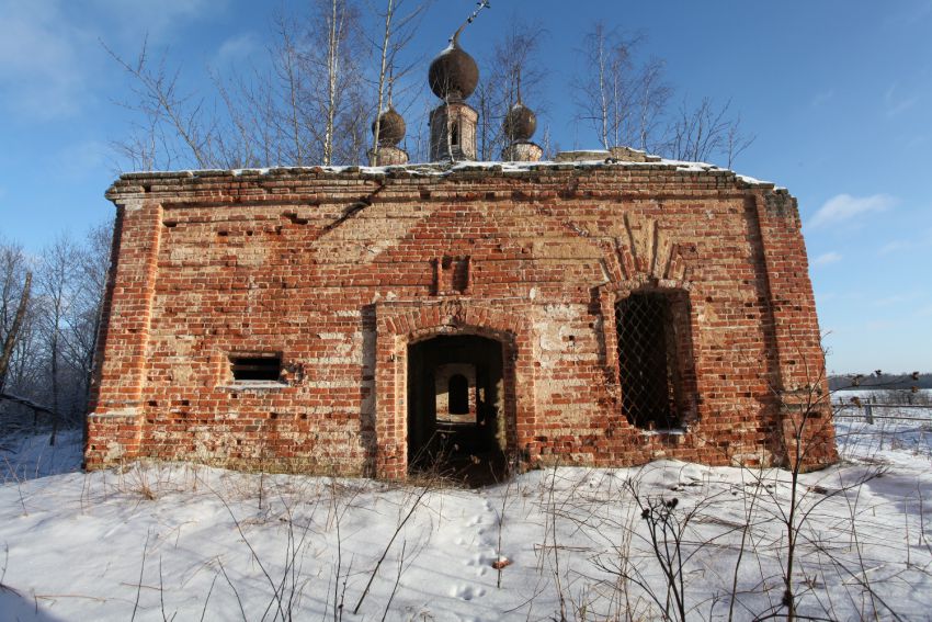 Церковь Сретения Господня, Резанино (Ярославский район, Ярославская область). фасады
