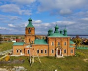 Церковь Илии Пророка, Южный фасад<br>, Клеопино, Каслинский район, Челябинская область