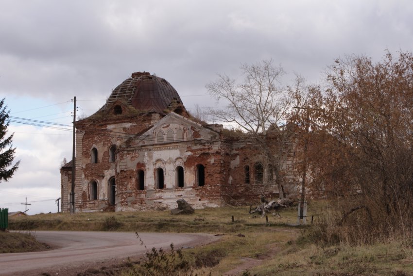 Багаряк. Церковь Вознесения Господня. фасады