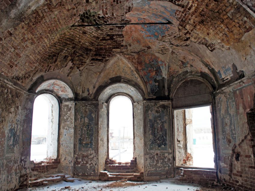 Церковь Вознесения Господня, Багаряк (Каслинский район, Челябинская область). интерьер и убранство