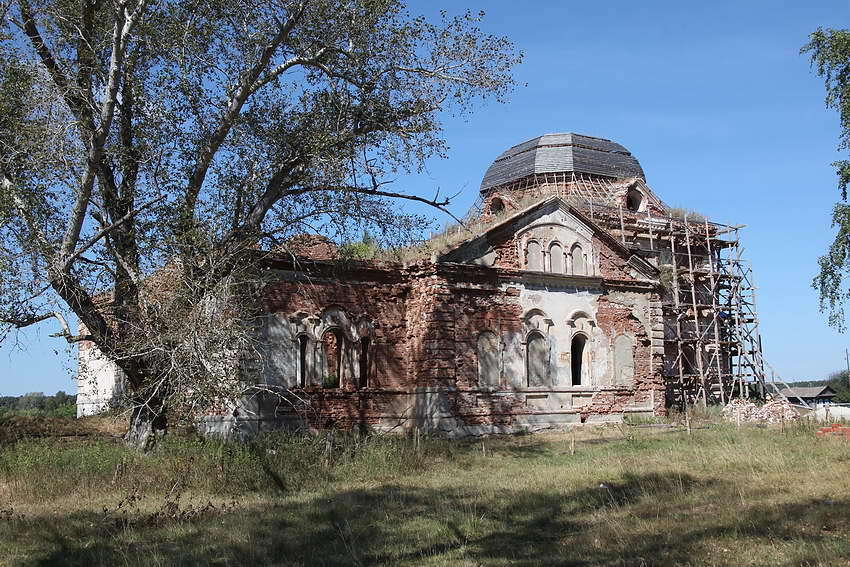 Церковь Вознесения Господня, Багаряк (Каслинский район, Челябинская область). фасады