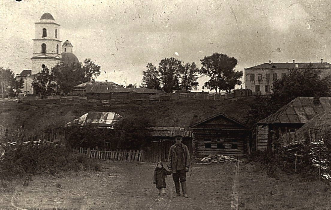 Багаряк. Церковь Вознесения Господня. архивная фотография, Фото 1933 года