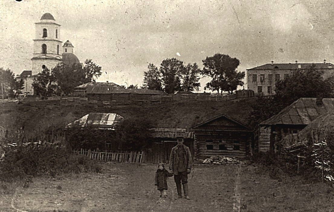 Церковь Вознесения Господня, Багаряк (Каслинский район, Челябинская область). архивная фотография, Фото 1933 года