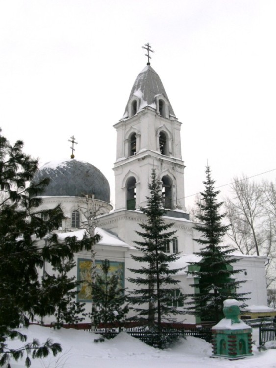 Церковь Троицы Живоначальной, Томск (Томск, город, Томская область). фасады, вид с северо-запада