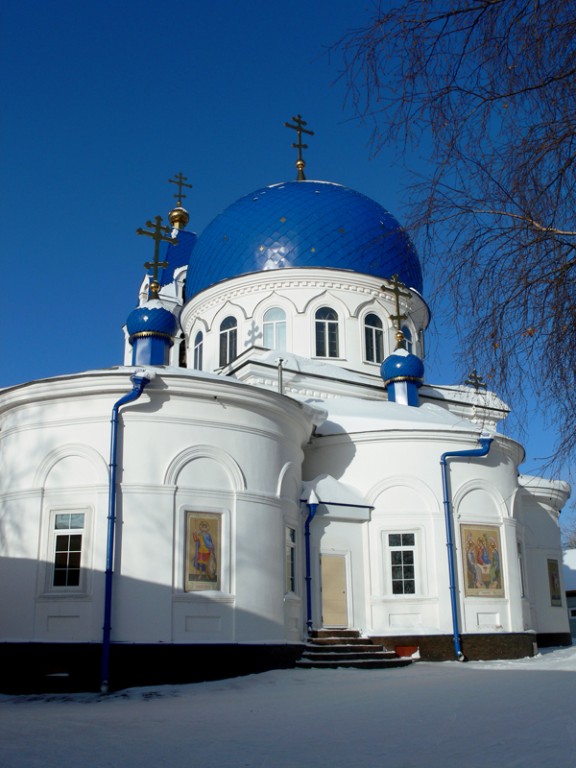 Церковь Троицы Живоначальной, Томск (Томск, город, Томская область). архитектурные детали, Вид храма с восточной стороны. Апсиды