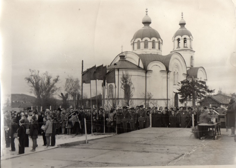 Церковь Марии Магдалины, Лая (Пригородный район (Горноуральский ГО), Свердловская область). архивная фотография, Фото 1975 года с сайта tagil-press.ru