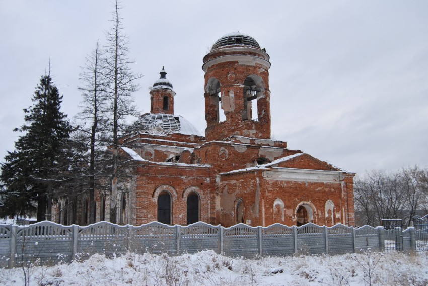 Церковь Георгия Победоносца, Камышево (Белоярский район (Белоярский ГО и ГО Верхнее Дуброво), Свердловская область). фасады
