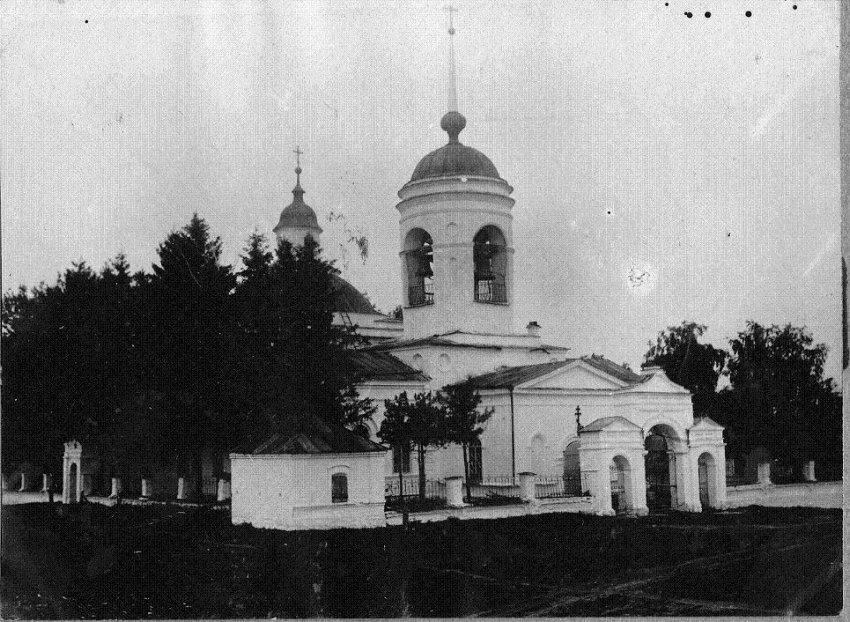 Церковь Георгия Победоносца, Камышево (Белоярский район (Белоярский ГО и ГО Верхнее Дуброво), Свердловская область). архивная фотография, 1936 год