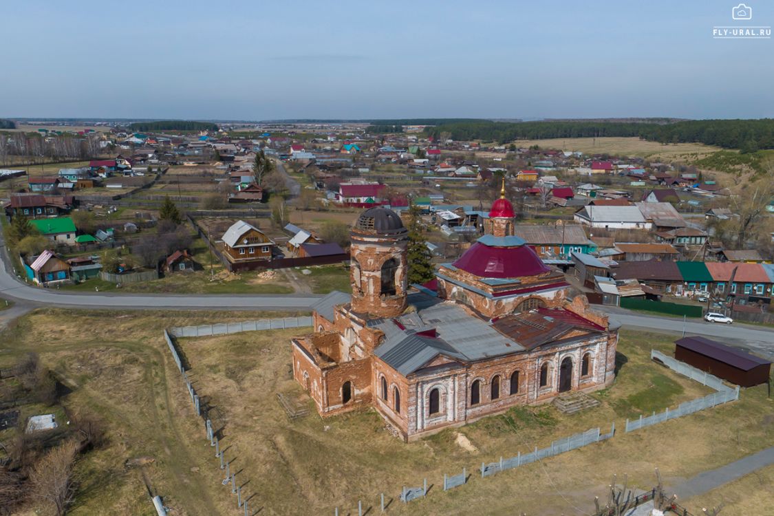 Камышево. Церковь Георгия Победоносца. фасады