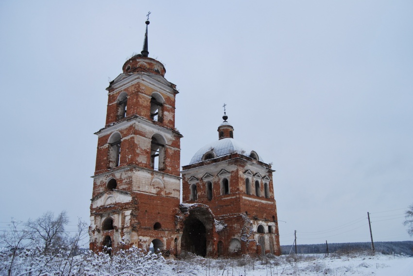 Церковь Илии Пророка, Смолинское (Каменский район (Каменский ГО), Свердловская область). фасады