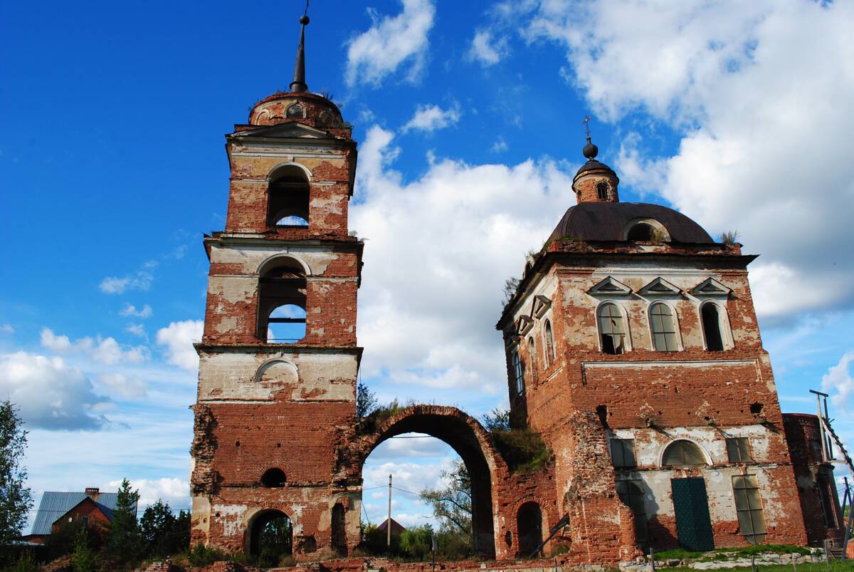 Церковь Илии Пророка, Смолинское (Каменский район (Каменский ГО), Свердловская область). фасады