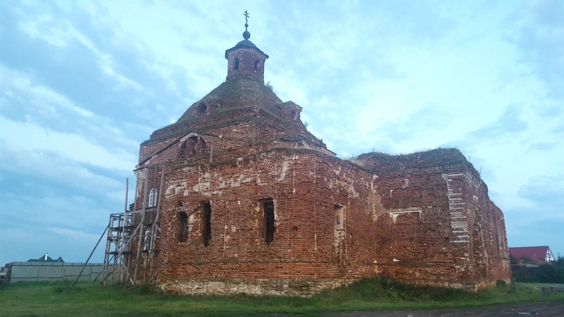 Церковь Тихвинской иконы Божией Матери, Рыбниковское (Каменский район (Каменский ГО), Свердловская область). фасады