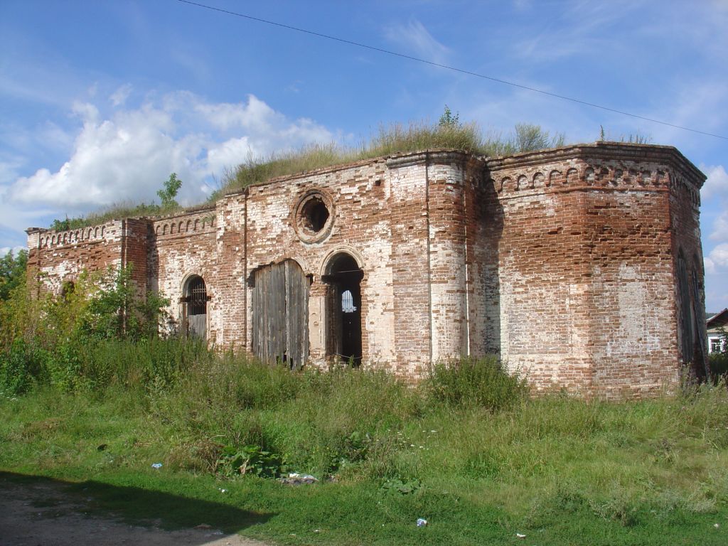 Окулово. Церковь Спаса Преображения. фасады