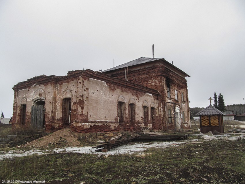 Церковь Рождества Христова, Потаскуева (Каменский район (Каменский ГО), Свердловская область). фасады