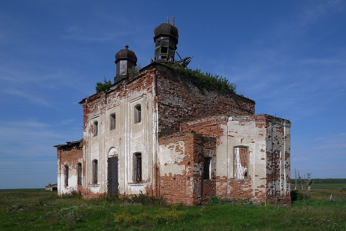 Потаскуева. Церковь Рождества Христова. фасады, Вид с юго-востока