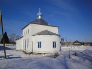 Церковь Покрова Пресвятой Богородицы, Вид на церковь с восточной стороны<br>, Усть-Ваеньга, Виноградовский район, Архангельская область