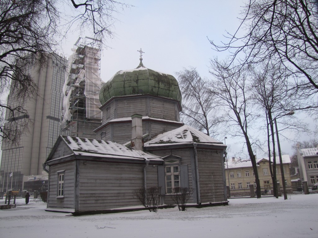 Таллин. Церковь Рождества Пресвятой Богородицы. фасады