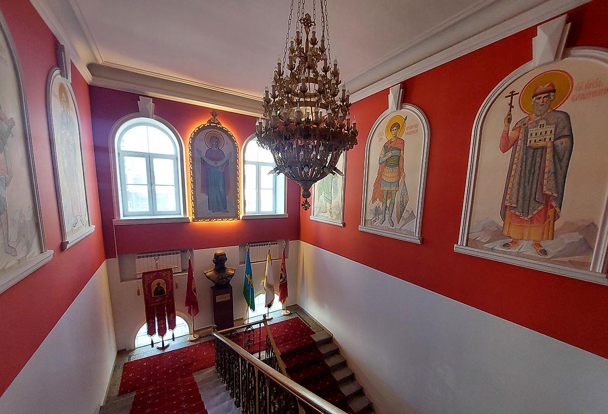 интерьер и убранство. Домовая церковь Петра и Павла при Клиническом военном госпитале, Выборгский район (Санкт-Петербург, г. Санкт-Петербург)