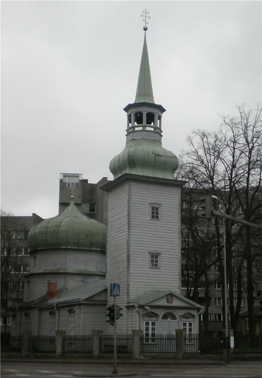 Таллин. Церковь Рождества Пресвятой Богородицы. фасады