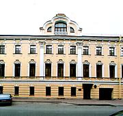 Домовая церковь Екатерины при бывшей Екатерининской школе Императорского Патриотического общества, Вид здания со звонницей<br>, Санкт-Петербург, Санкт-Петербург, г. Санкт-Петербург