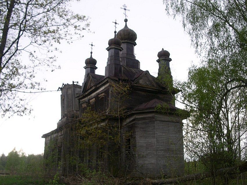 Церковь Николая Чудотворца, Ранцево (Селижаровский район, Тверская область). фасады, вид с юго-востока