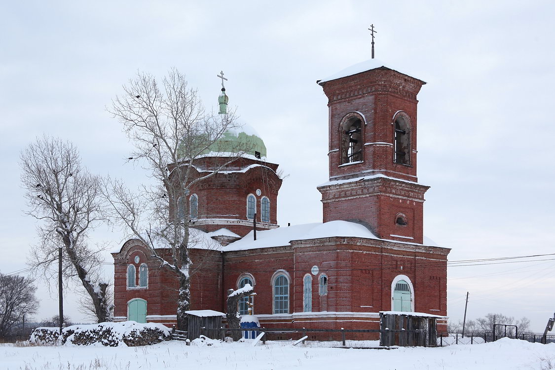 Церковь Троицы Живоначальной, Шутихинское (Катайский район, Курганская область). фасады