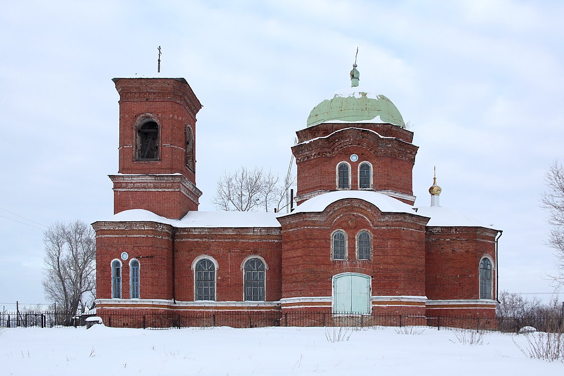Церковь Троицы Живоначальной, Шутихинское (Катайский район, Курганская область). фасады