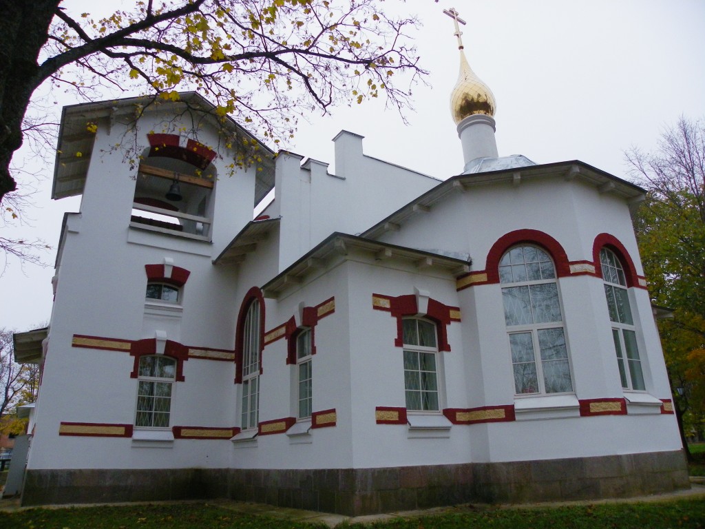 Церковь Пантелеимона Целителя при психиатрической больнице, Никольское (Гатчинский район, Ленинградская область). фасады
