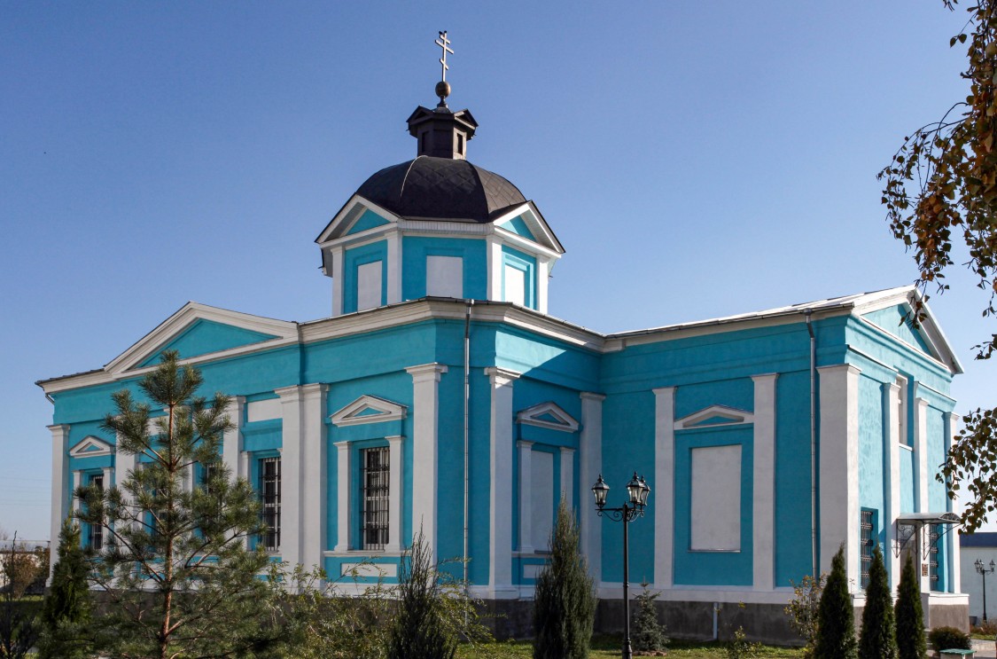 Бобренев монастырь. Церковь Феодоровской иконы Божией Матери, Старое Бобренево (Коломенский городской округ, Московская область). фасады