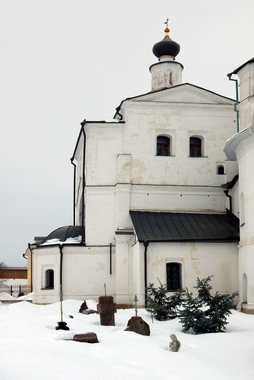 Серпухов. Высоцкий монастырь. Церковь Сергия Радонежского. фасады