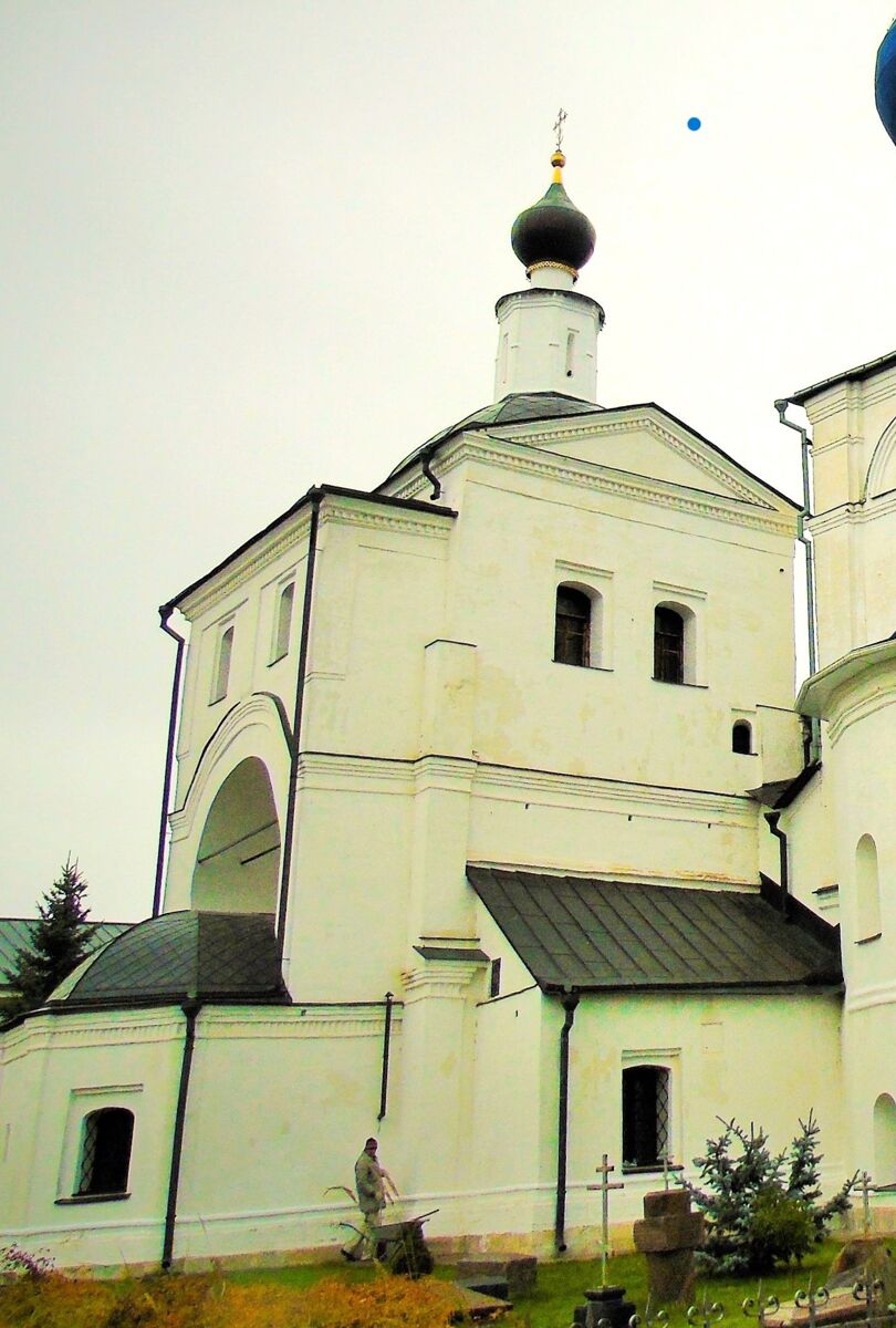 Высоцкий монастырь. Церковь Сергия Радонежского, Серпухов (Серпуховский городской округ и гг. Протвино, Пущино, Московская область). фасады