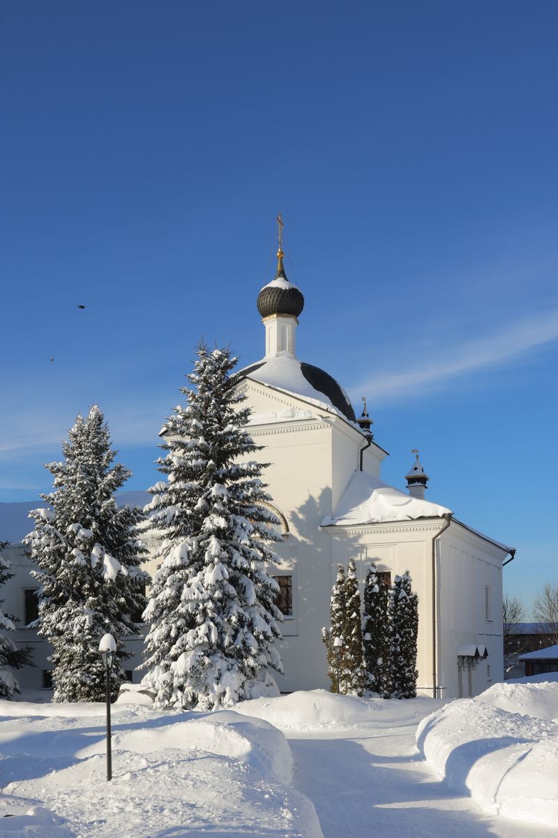 фасады. Высоцкий монастырь. Церковь Покрова Пресвятой Богородицы, Серпухов (Серпуховский городской округ и гг. Протвино, Пущино, Московская область)