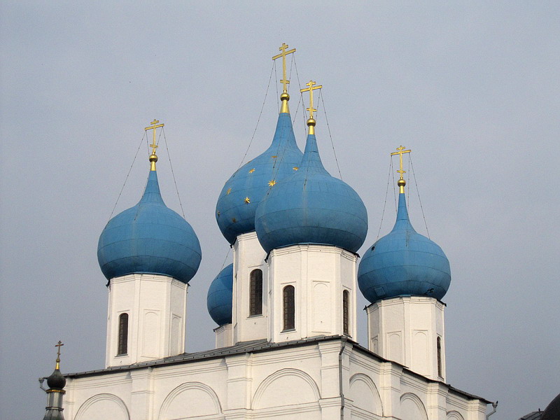 Высоцкий монастырь. Собор Зачатия Праведной Анны, Серпухов (Серпуховский городской округ и гг. Протвино, Пущино, Московская область). архитектурные детали