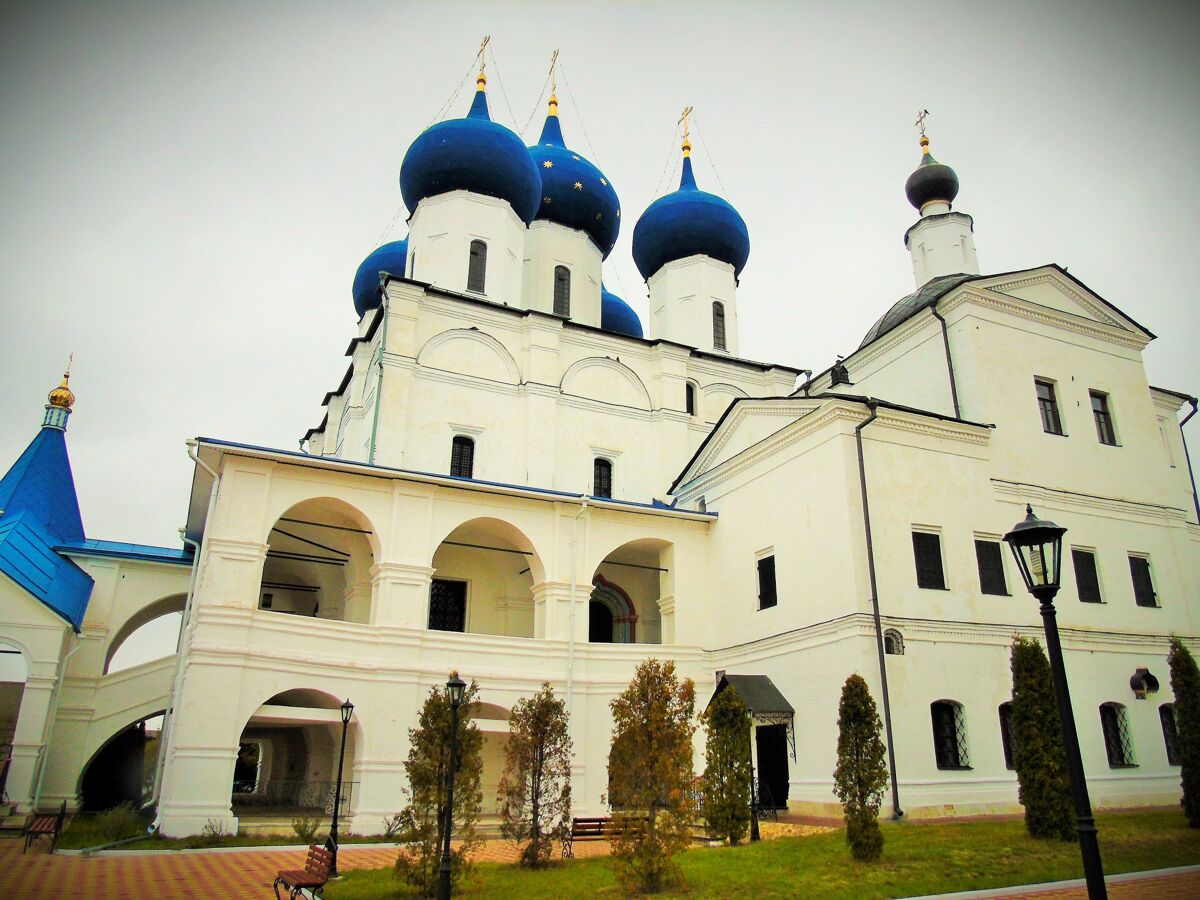 Высоцкий монастырь. Собор Зачатия Праведной Анны, Серпухов (Серпуховский городской округ и гг. Протвино, Пущино, Московская область). фасады
