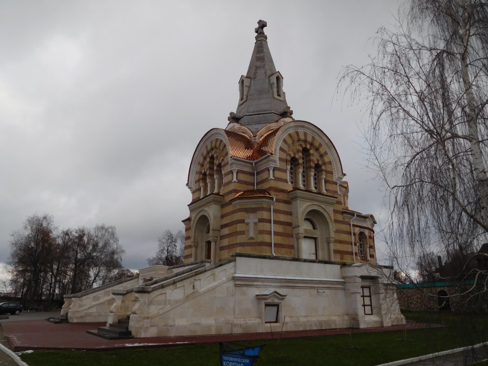 Серпухов. Высоцкий монастырь. Церковь Всех Святых. фасады