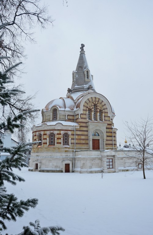 Серпухов. Высоцкий монастырь. Церковь Всех Святых. фасады