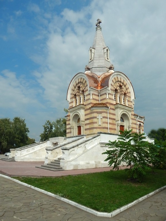 Серпухов. Высоцкий монастырь. Церковь Всех Святых. фасады