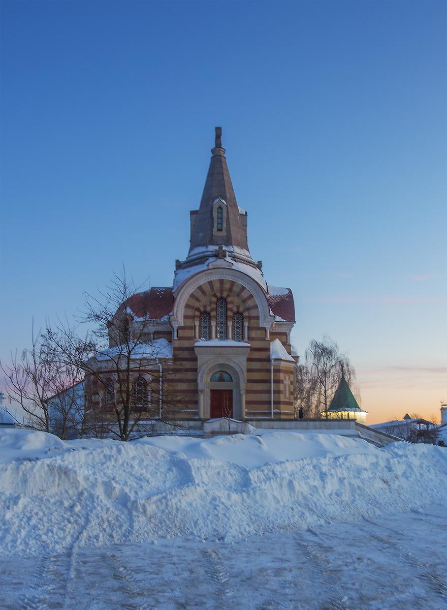 фасады. Высоцкий монастырь. Церковь Всех Святых, Серпухов (Серпуховский городской округ и гг. Протвино, Пущино, Московская область)