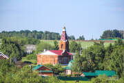 Куребино. Воскресения Словущего, церковь