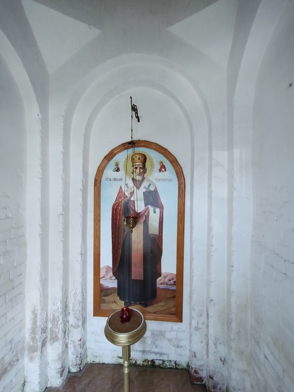Часовня Николая Чудотворца, Коломна (Коломенский городской округ, Московская область). интерьер и убранство, внутреннее пространство