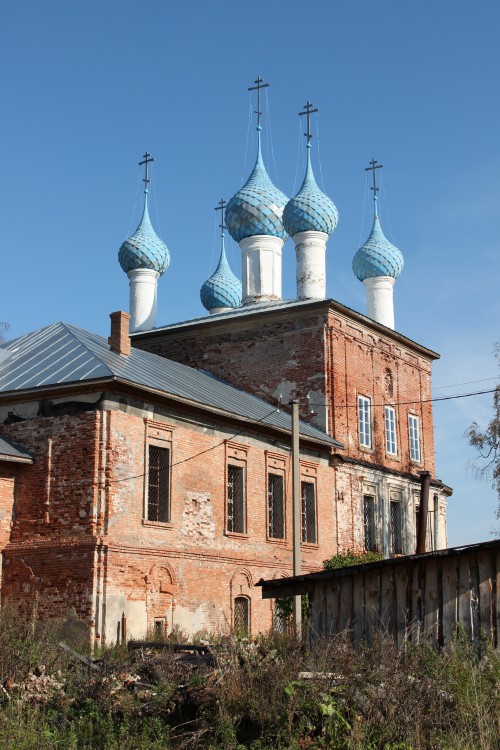 Дуброво. Церковь Владимирской иконы Божией Матери. фасады