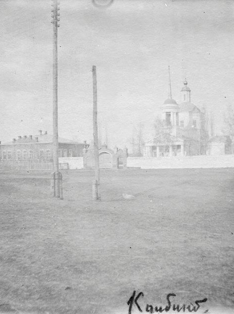 Колбино. Церковь Николая Чудотворца. архивная фотография, 1912г.