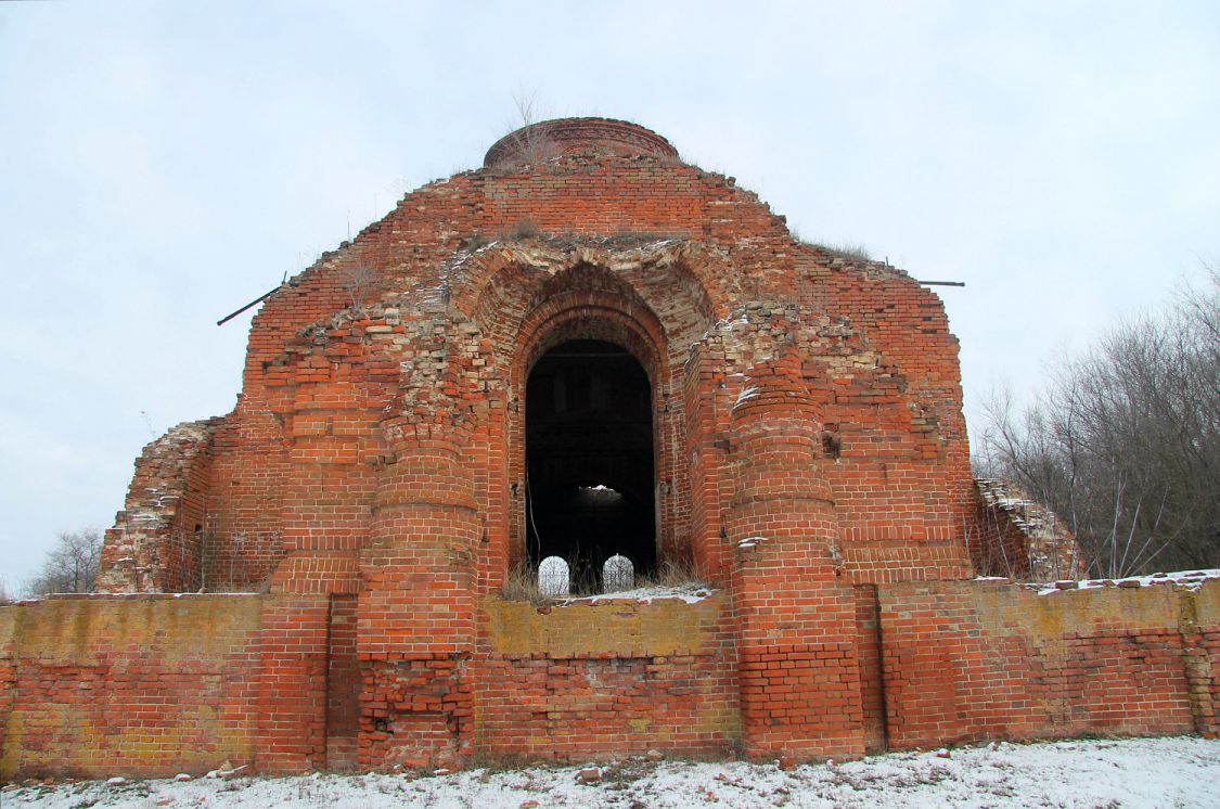 Церковь Казанской иконы Божией Матери, Осадчее (Репьёвский район, Воронежская область). фасады