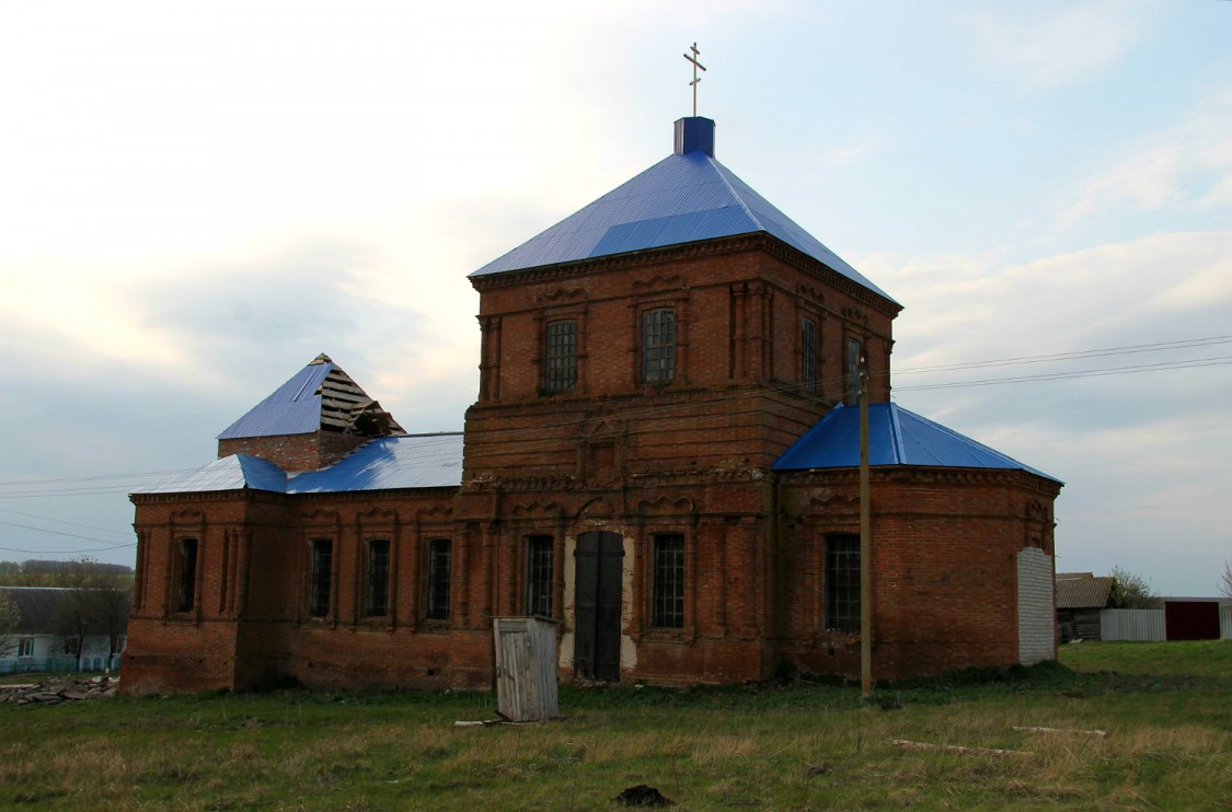 Фабрицкое. Церковь Казанской иконы Божией Матери. фасады