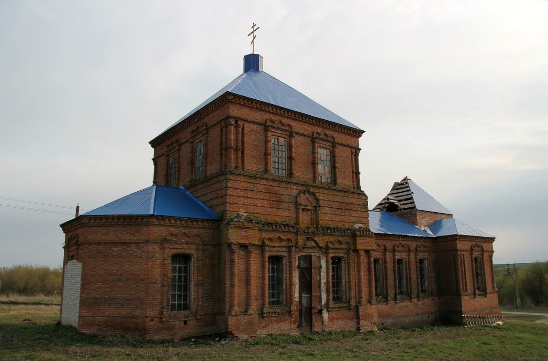 Фабрицкое. Церковь Казанской иконы Божией Матери. фасады