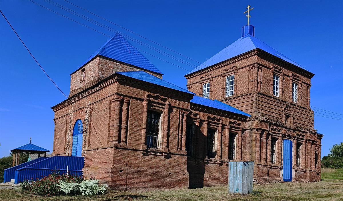 фасады. Церковь Казанской иконы Божией Матери, Фабрицкое (Репьёвский район, Воронежская область)