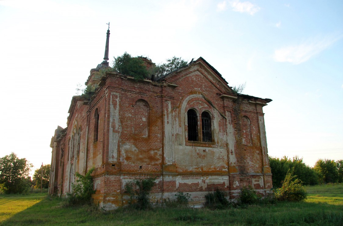 Церковь Николая Чудотворца, Кондрашёвка (Семилукский район, Воронежская область). фасады