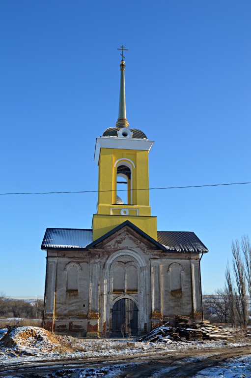 Церковь Николая Чудотворца, Кондрашёвка (Семилукский район, Воронежская область). фасады