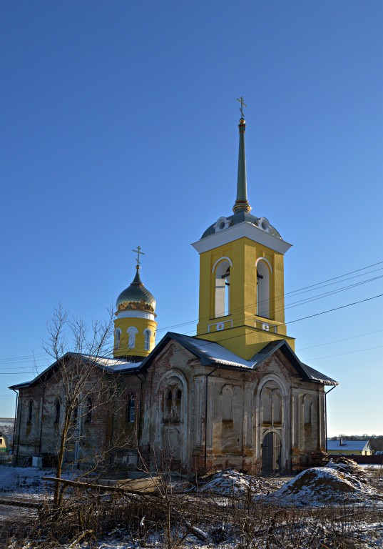 Кондрашёвка. Церковь Николая Чудотворца. фасады