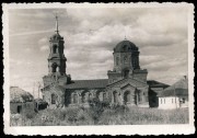 Церковь Тихона Задонского, Фото 1942 г. с аукциона e-bay.de<br>, Шубное, Острогожский район, Воронежская область